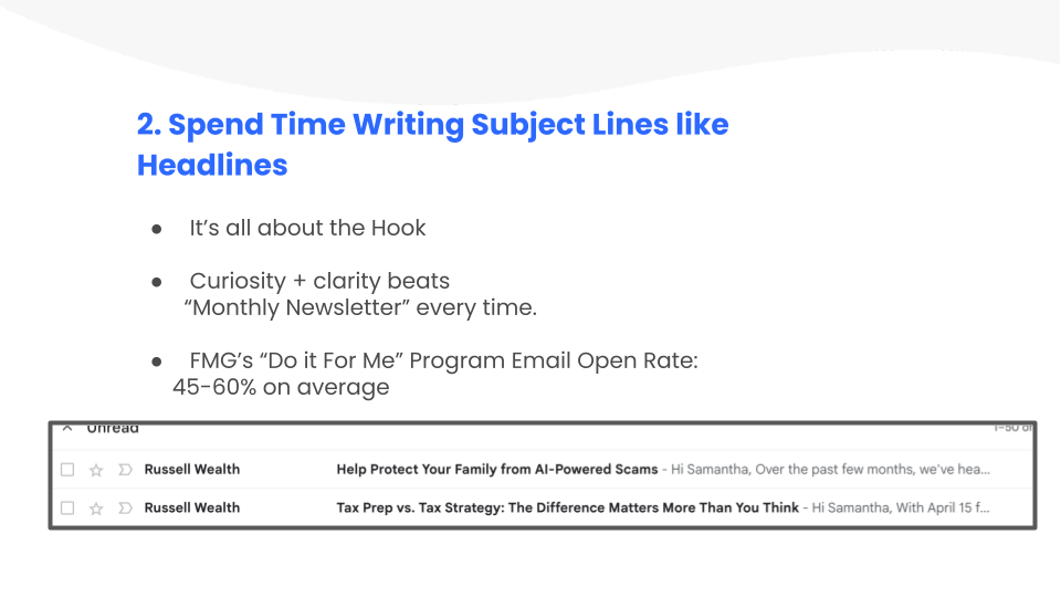 How to Write a Subject Line That Works [10:28]